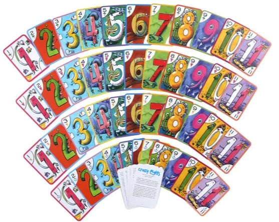 Eeboo Games - Crazy Eights Card Game - Treasure Island Toys