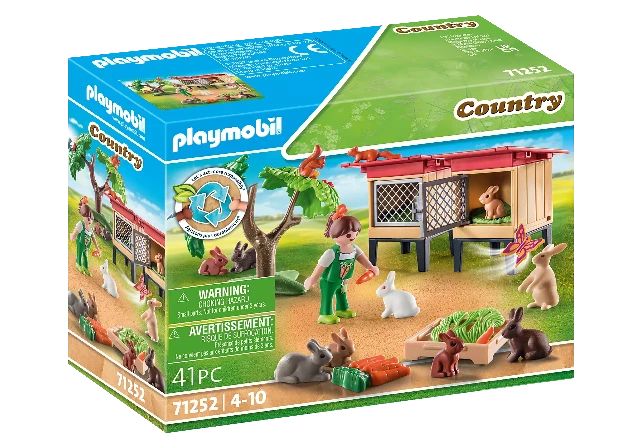 Playmobil Country Rabbit Hutch - Treasure Island Toys