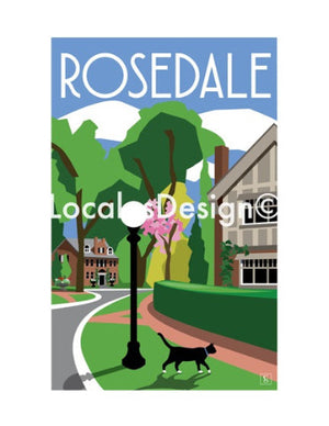 Locales Design Print - Rosedale - Treasure Island Toys