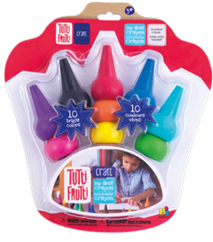 Tutti Frutti My First Crayons - Treasure Island Toys