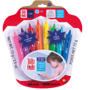 Tutti Frutti Bath Crayons - Treasure Island Toys
