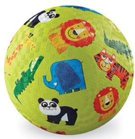 Crocodile Creek Playground Ball 7 Inch, Jungle - Treasure Island Toys