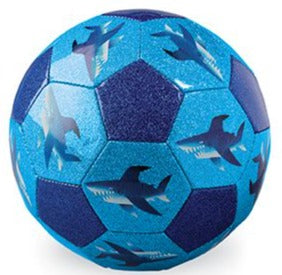 Crocodile Creek Soccer Ball Size 3, Glitter Shark City - Treasure Island Toys