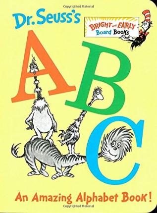 Dr. Seuss A B C Board Book - Treasure Island Toys