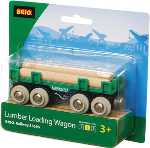 Brio Trains - Lumber Loading Wagon - Treasure Island Toys