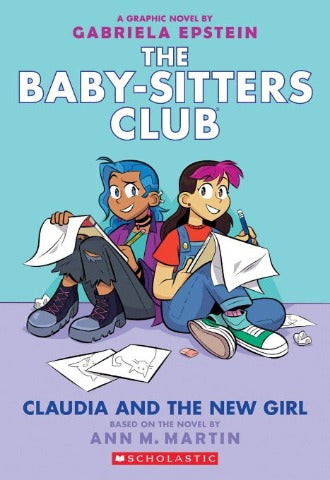 Baby-Sitters Club 9 Claudia and the New Girl, Graphic Novel - Treasure Island Toys