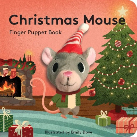 Finger Puppet Book - Christmas Mouse - Treasure Island Toys