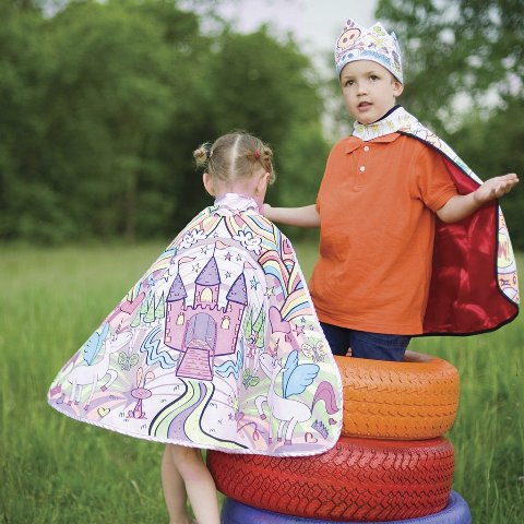 Great Pretenders Colour-a-Cape Princess - Treasure Island Toys