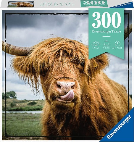 Ravensburger Puzzle Moment 300 Piece, Highland Cattle - Treasure Island Toys