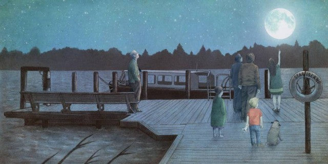 The Darkest Dark with Glow-in-the-Dark Cover - Treasure Island Toys