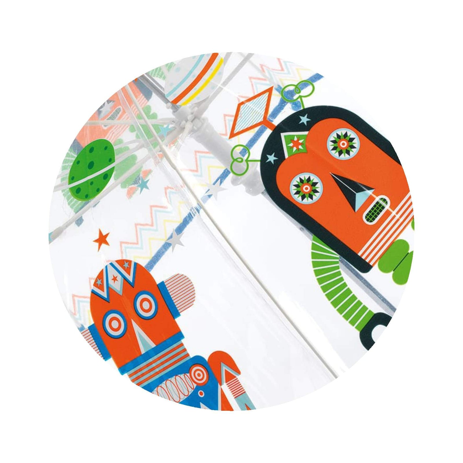 Djeco Umbrella - Robots - Treasure Island Toys