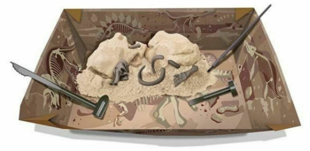 4M KidzLabs Dig a Dinosaur - Triceratops - Treasure Island Toys