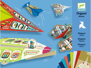 Djeco Art Kit - Origami, Planes - Treasure Island Toys