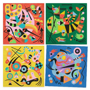 Djeco Art Kit - Inspired By Vassily Kandinsky Abstract - Treasure Island Toys