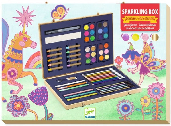 Djeco Big Box of Colours Artist Set  Buy Beautiful Artisit Supplies Kit  for Kids at Rainbow Fun