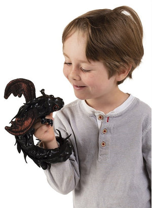 Folkmanis Puppet - Dragon Wristlet - Treasure Island Toys