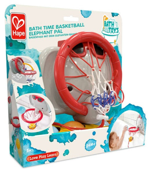 Hape Bath Basketball Elephant Pal - Treasure Island Toys