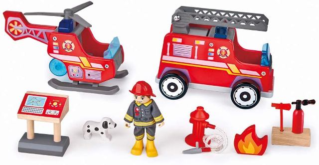 Hape Pretend Fire Station - Treasure Island Toys