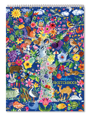 Eeboo Art - Tree of Life Sketchbook - Treasure Island Toys