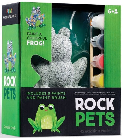 Crocodile Creek Rock Pets Frog - Treasure Island Toys