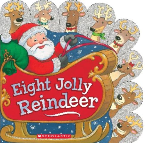 Eight Jolly Reindeer - Treasure Island Toys