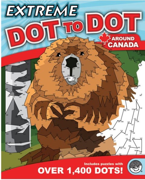 Extreme Dot to Dot:  Around Canada - Treasure Island Toys