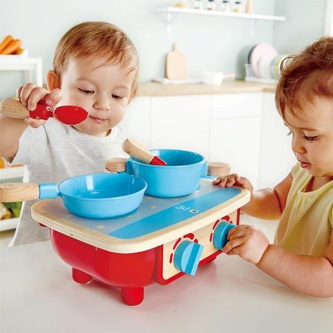 Hape Pretend Toddler Kitchen Set - Treasure Island Toys