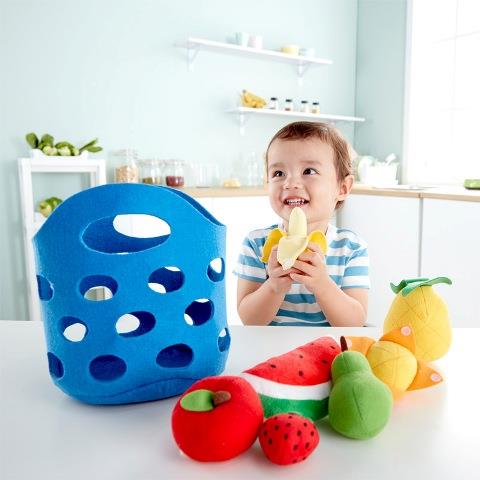 Hape Toddler Fruit Basket - Treasure Island Toys