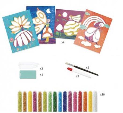 Djeco Art Kit - Glass Beads Wonderland - Treasure Island Toys