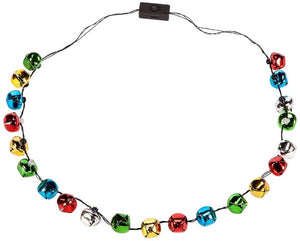 Lotsa Lites Flashing Jingle Bell Necklace - Treasure Island Toys