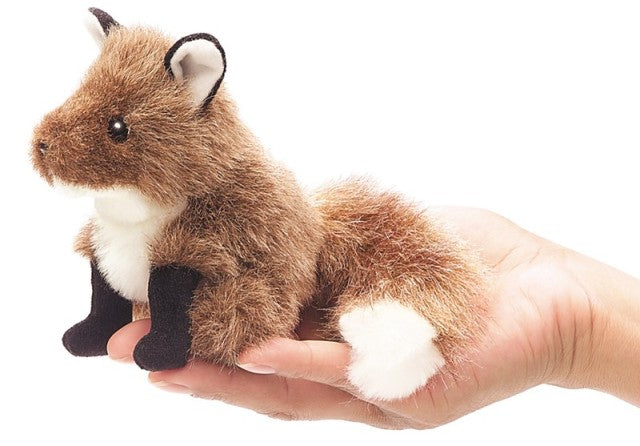 Folkmanis Finger Puppet - Fox - Treasure Island Toys