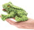 Folkmanis Finger Puppet - Frog - Treasure Island Toys
