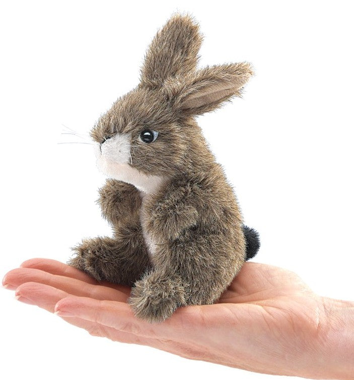 Folkmanis Finger Puppet - Jack Rabbit - Treasure Island Toys