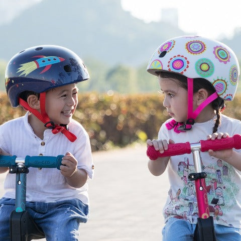 Micro Scooter Helmet - Doodle Dot Matte, Small - Treasure Island Toys