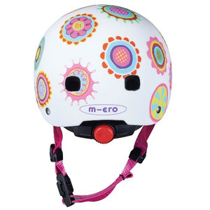 Micro Kickboard Helmet - Doodle Dot Matte, Small - Treasure Island Toys