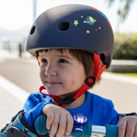 Micro Kickboard Helmet - Rocket Matte, Small - Treasure Island Toys