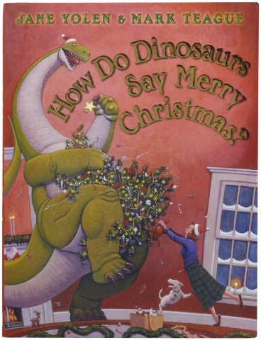 How Do Dinosaurs Say Merry Christmas? Board Book - Treasure Island Toys