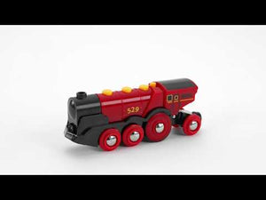 Brio Trains - Battery Mighty Red Action Locomotive