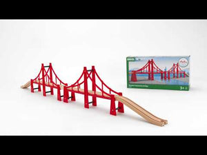 Brio Trains Destinations - Double Suspension Bridge