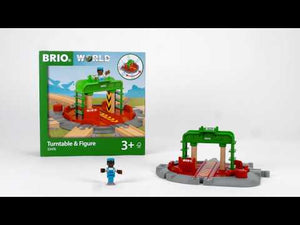 Brio Trains Destinations - Turntable & Figure