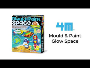 4M Art Mould & Paint Glow-in-the-Dark Space
