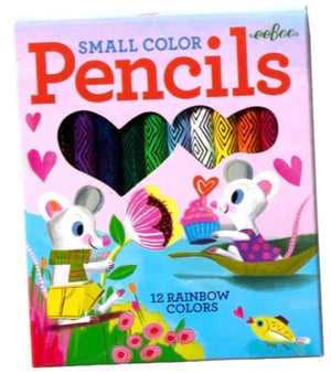 Eeboo Art - Small Coloured Pencil Set Valentine - Treasure Island Toys