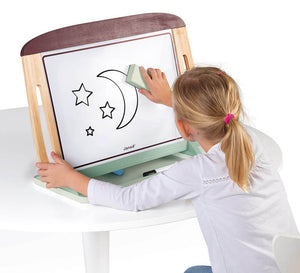Janod Art - Whiteboard & Chalkboard Tablet - Treasure Island Toys