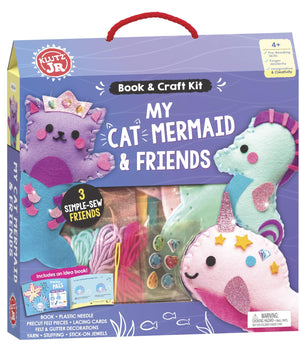 Klutz Jr. My Cat Mermaid & Friends - Treasure Island Toys