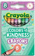 Crayola Colours of Kindness Crayons 8 Pack - Treasure Island Toys