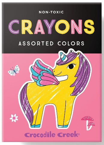 Crocodile Creek Colouring Stickers Unicorn - Treasure Island Toys