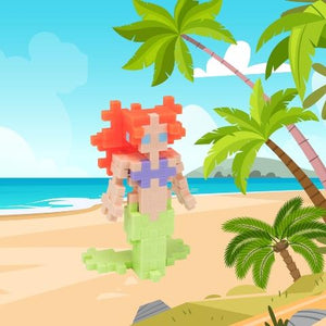 Plus-Plus Tube Mermaid - Treasure Island Toys