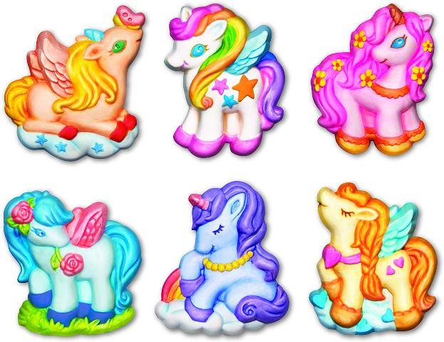 4M Art Mould & Paint Glitter Unicorns - Treasure Island Toys Toronto Ontario Canada