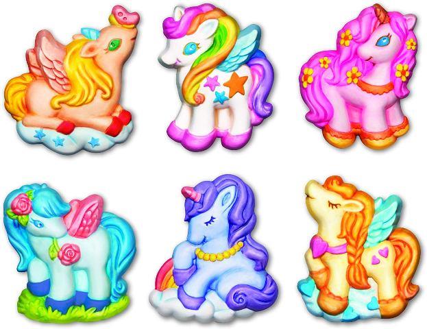 4M Art Mould & Paint Glitter Unicorns - Treasure Island Toys Toronto Ontario Canada