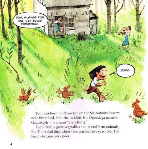 Scholastic Canadian Biography:  Meet Tom Longboat - Treasure Island Toys